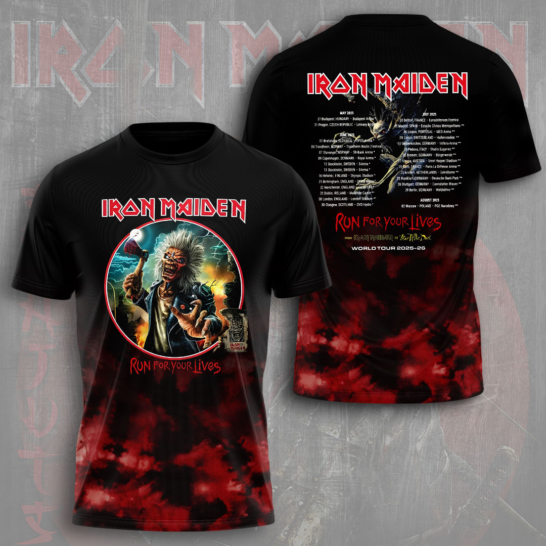 Iron Maiden Brave New World 3D T-Shirt
