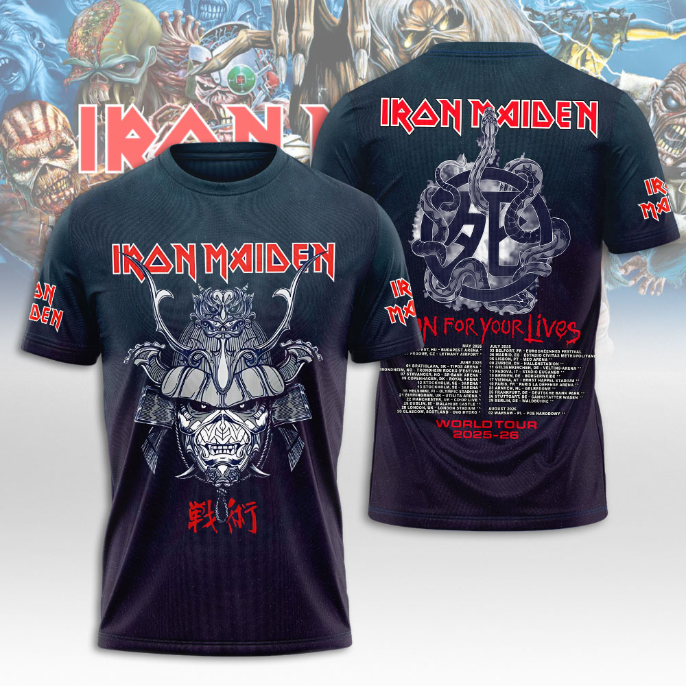 Iron Maiden 70S Metal 3D T-Shirt