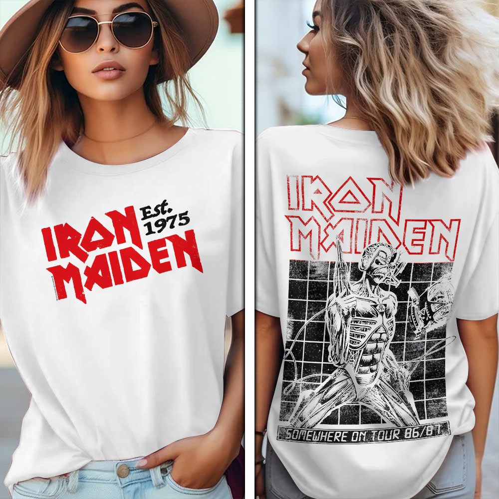 Iron Maiden Heavy Metal 3D T-Shirt
