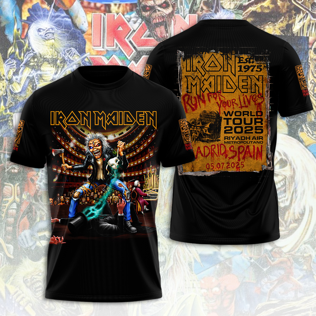Iron Maiden Iron Maiden Fans 3D T-Shirt