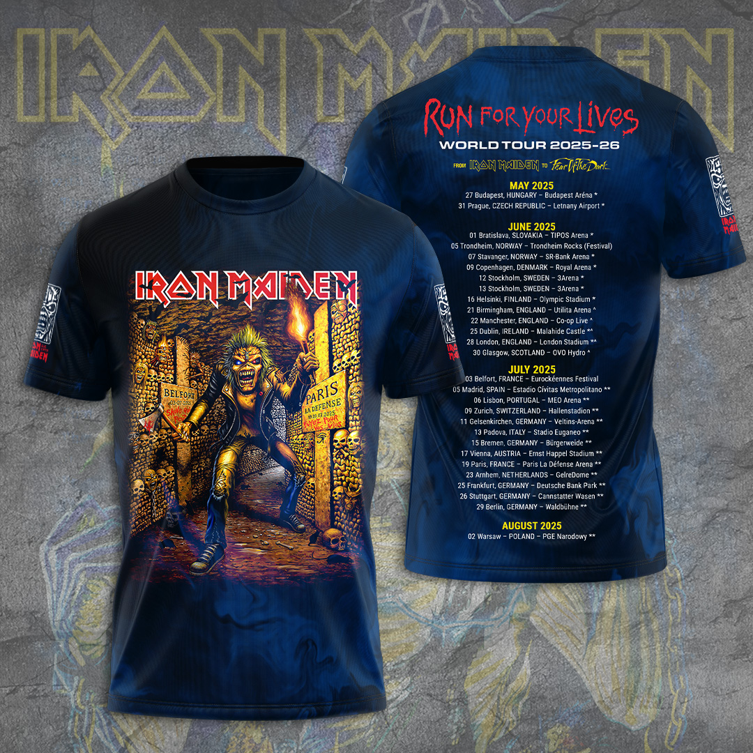 Iron Maiden Legacy Of The Beast 3D T-Shirt