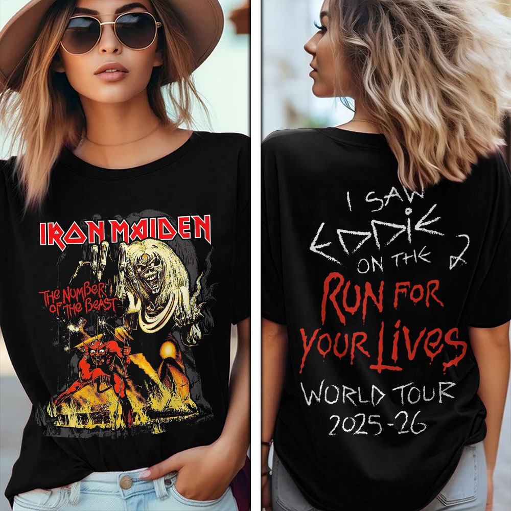 Iron Maiden Eddie Fly 3D T-Shirt