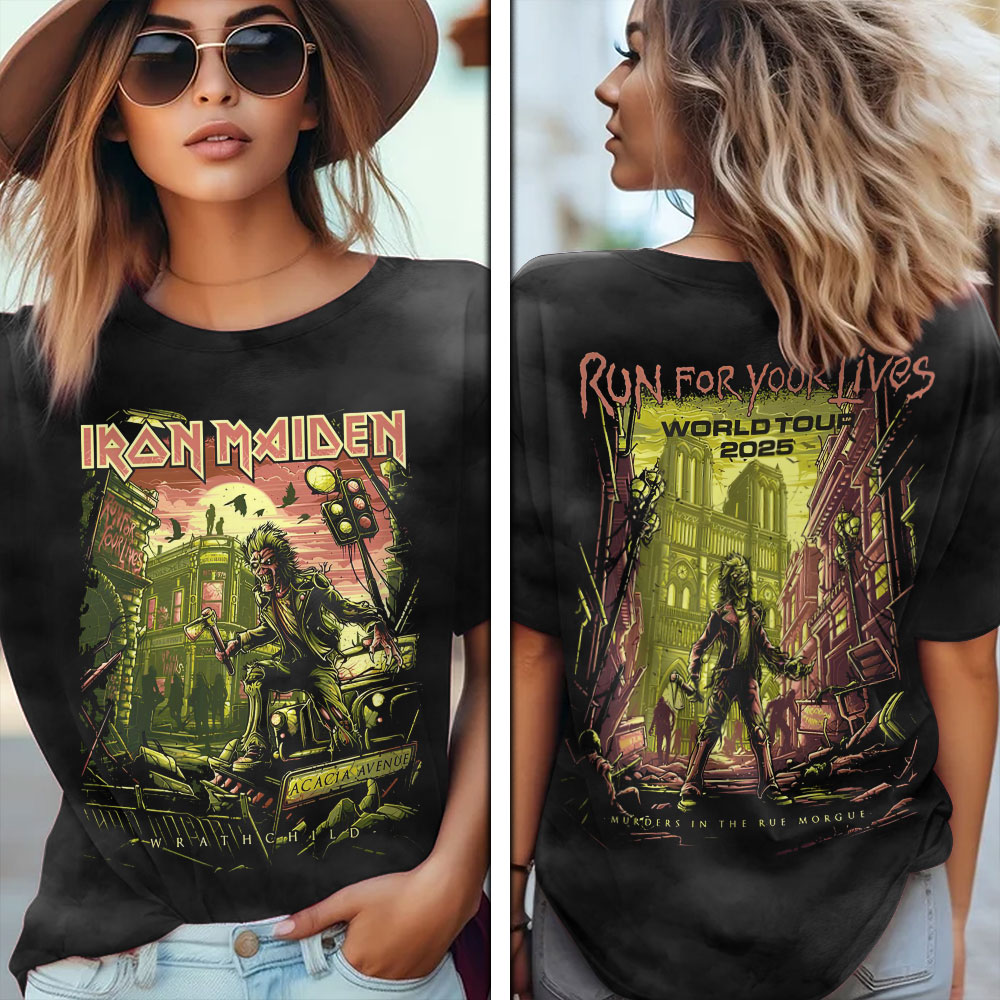 Iron Maiden Eddie Bat 3D T-Shirt