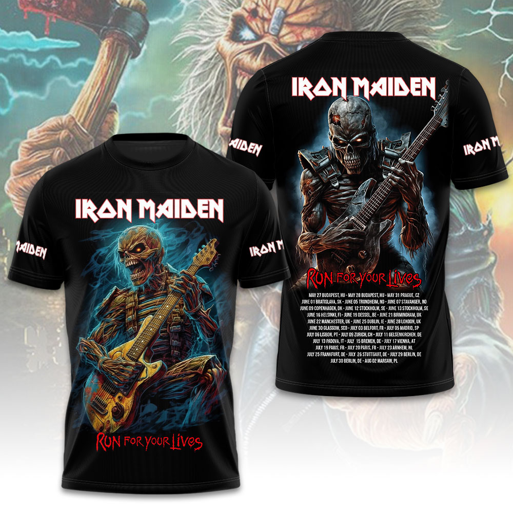 Iron Maiden Album Cover 3D T-Shirt