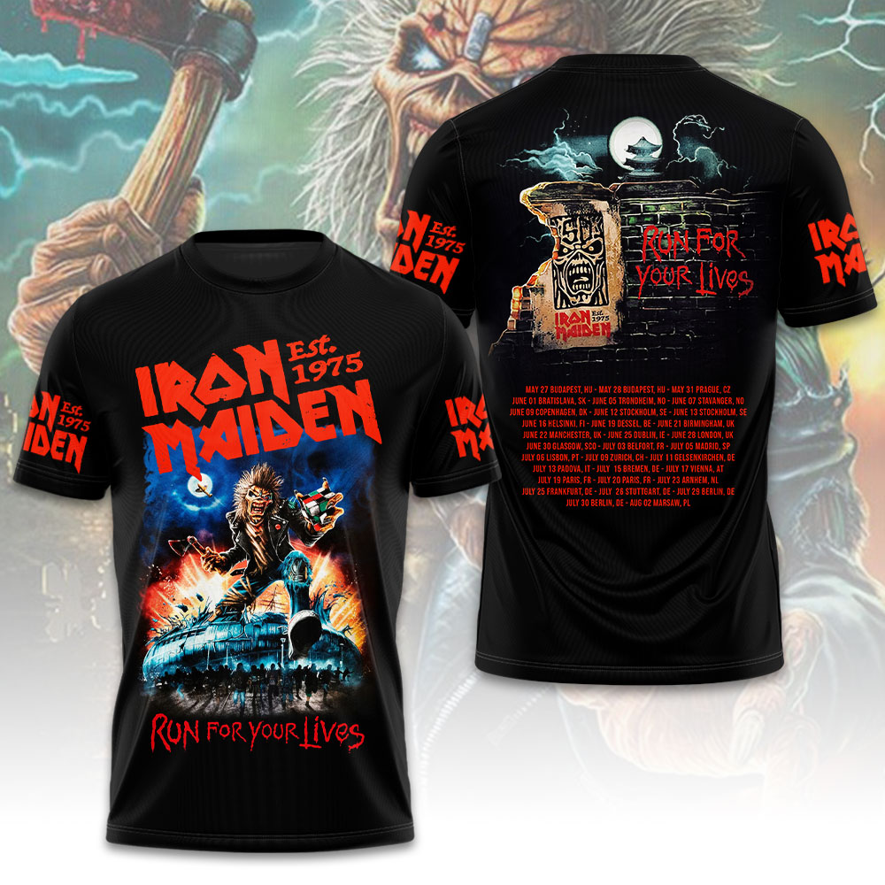 Iron Maiden Eddie War 3D T-Shirt