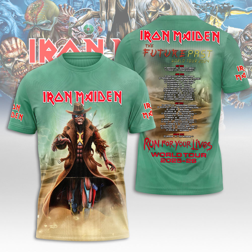 Iron Maiden Mascot Eddie 3D T-Shirt