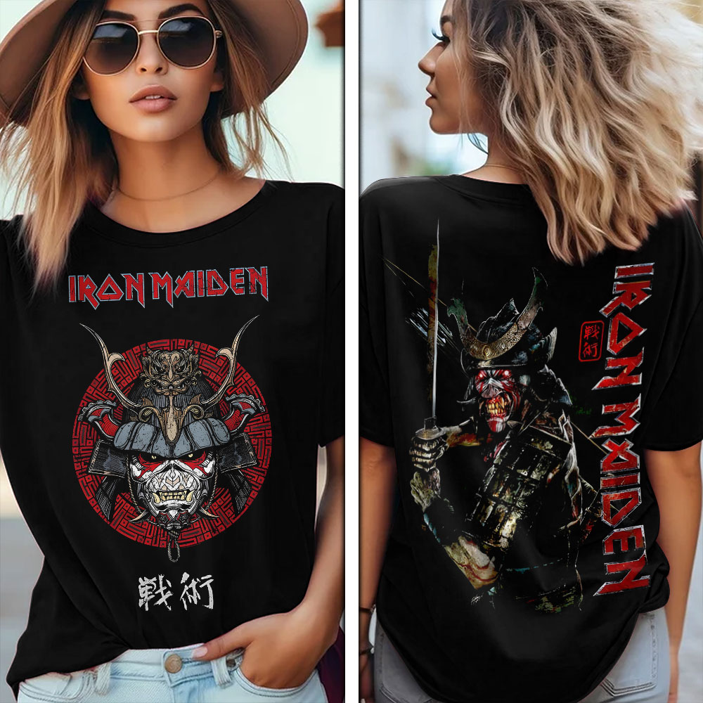 Iron Maiden Poster Art 3D T-Shirt