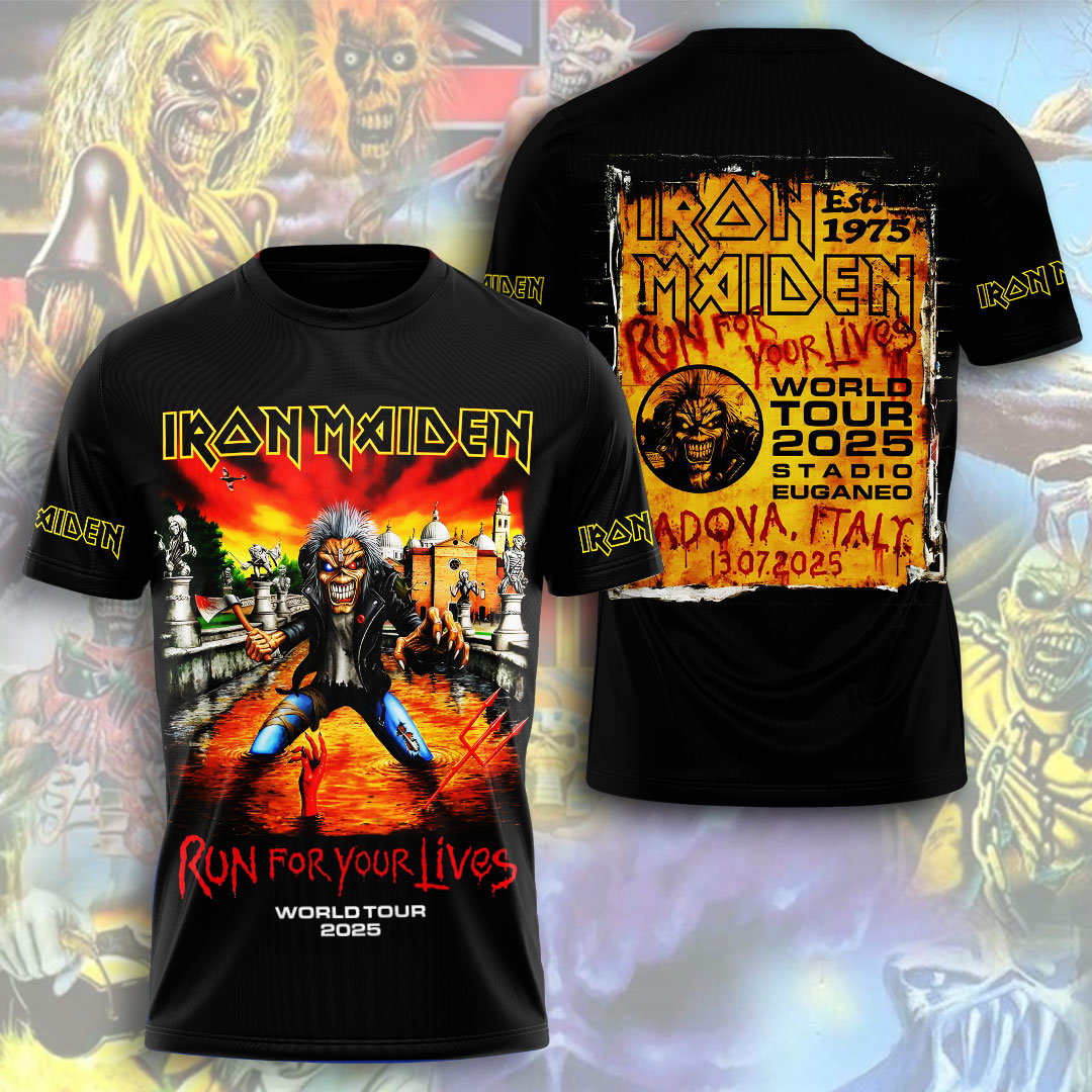 Iron Maiden Design 3D T-Shirt