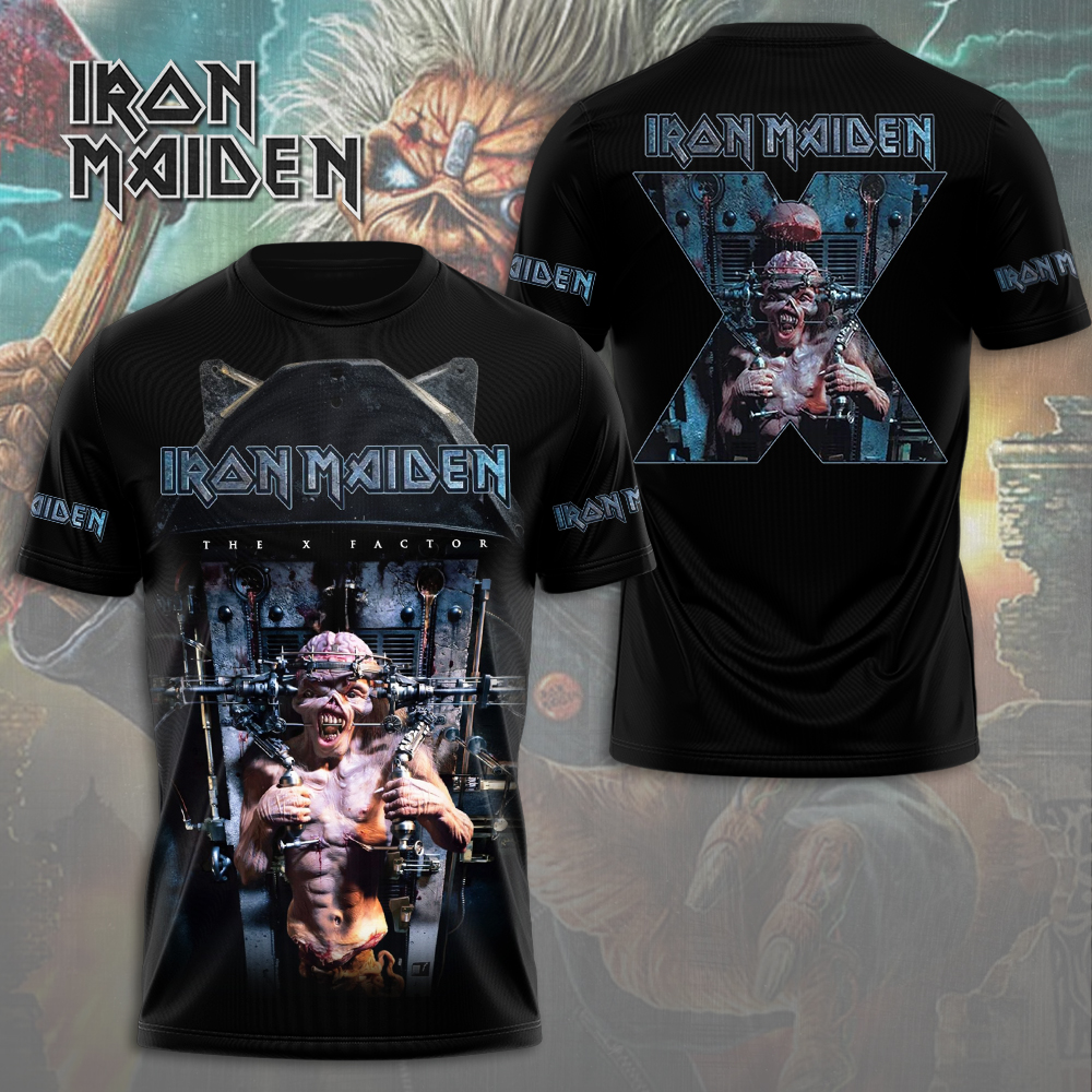 Iron Maiden Stadium Rock 3D T-Shirt