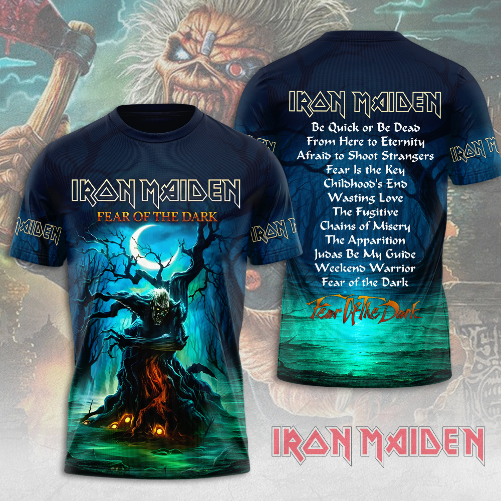 Iron Maiden Headbanging 3D T-Shirt