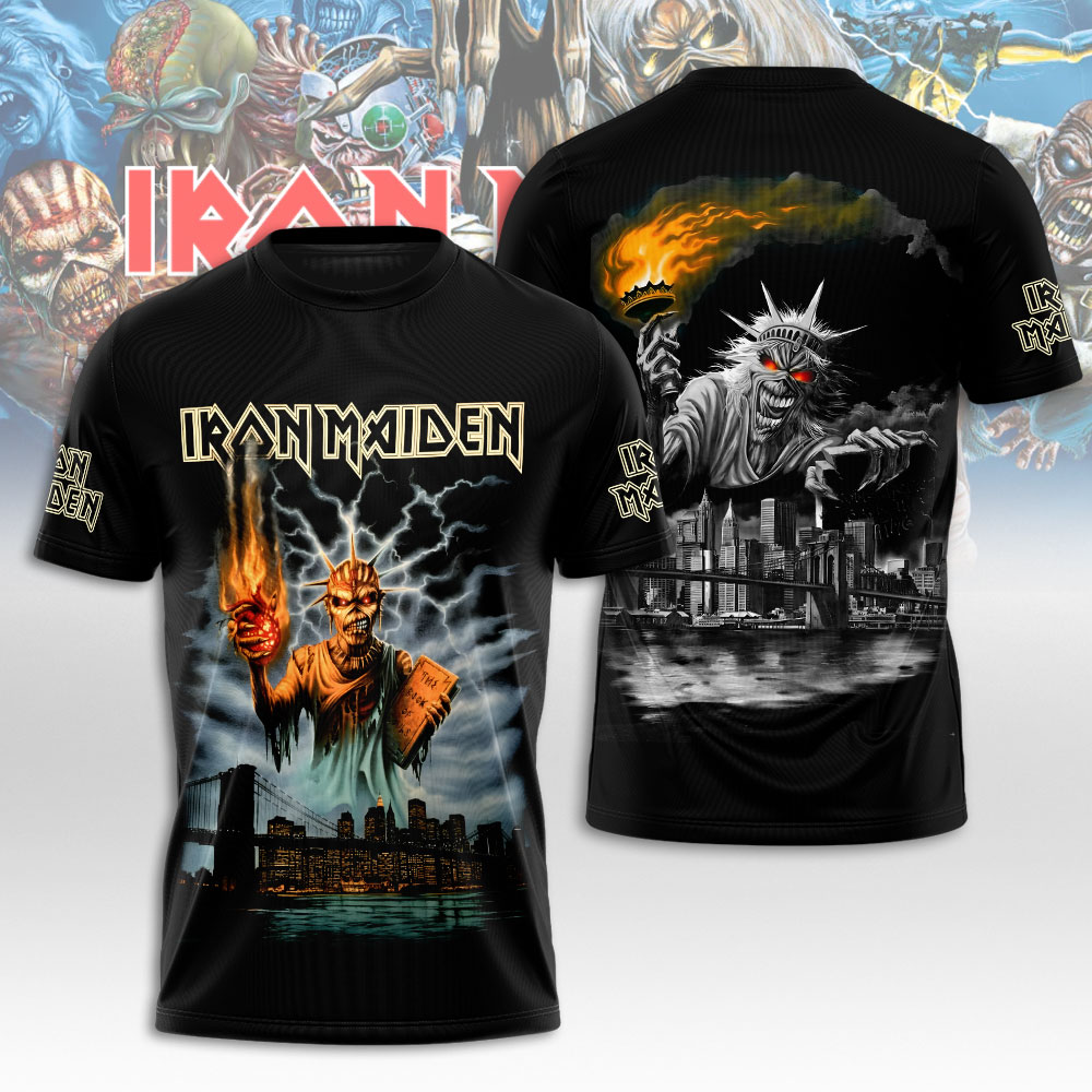 Iron Maiden Dave Murray 3D T-Shirt
