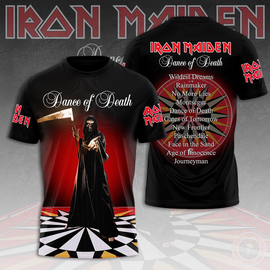 Iron Maiden Clive Burr 3D T-Shirt