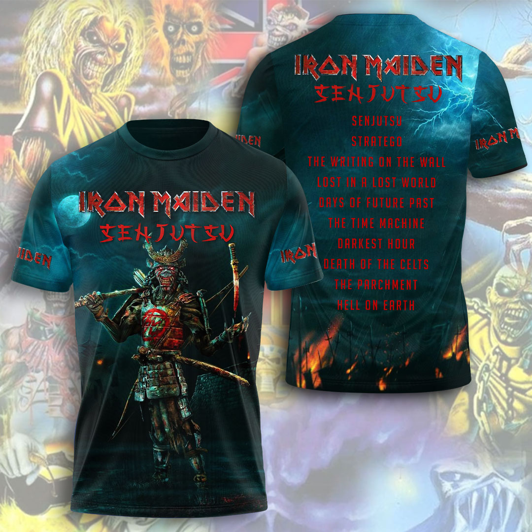 Iron Maiden Blaze Bayley 3D T-Shirt
