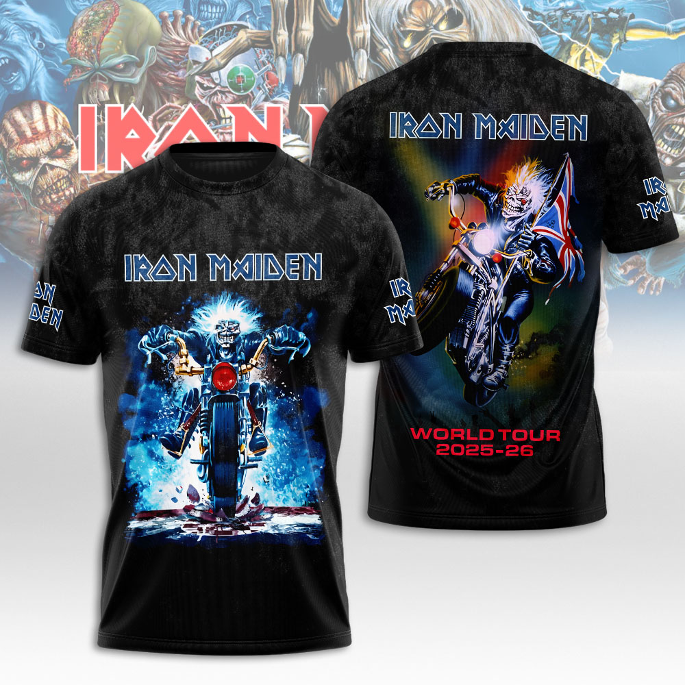 Iron Maiden Drummer 3D T-Shirt