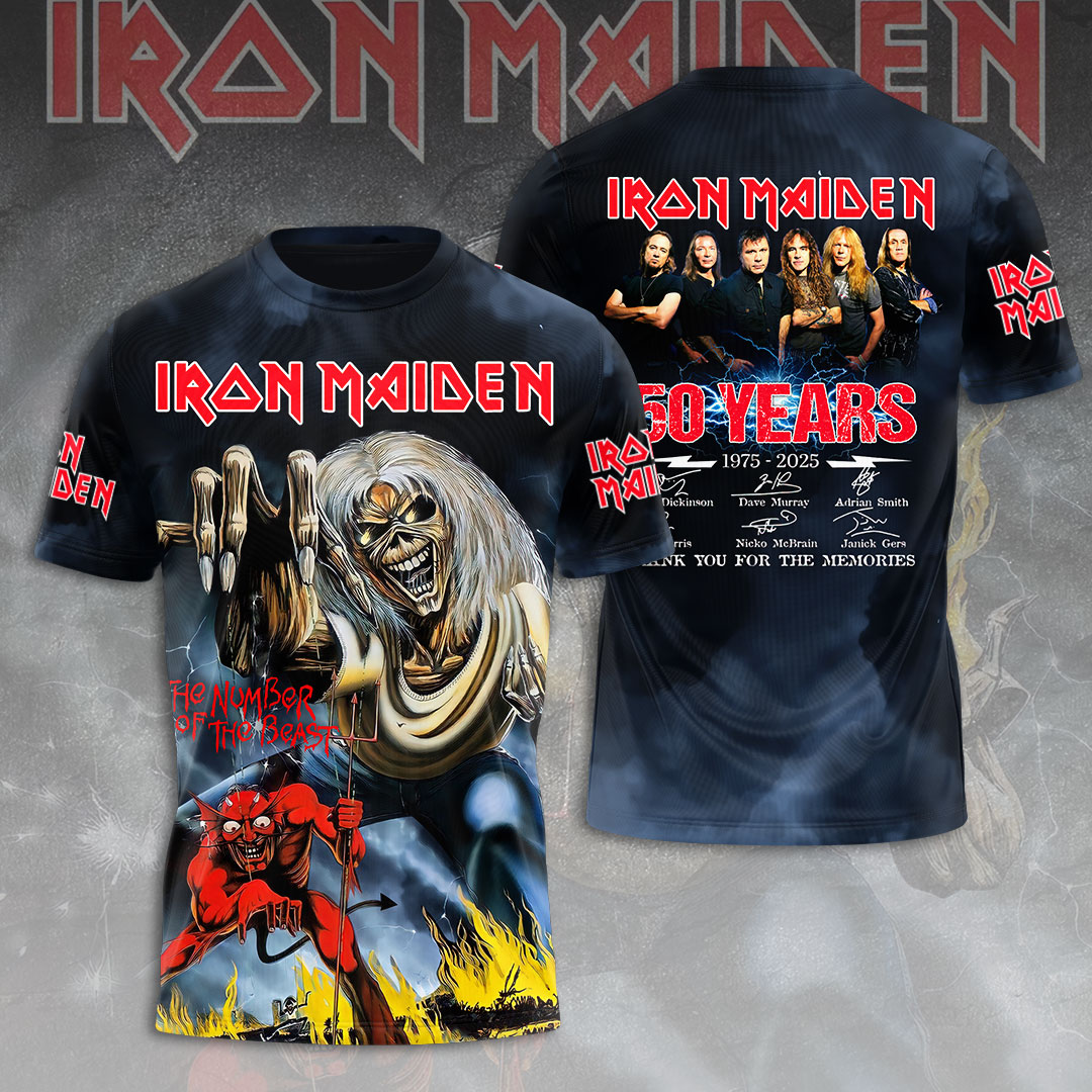 Iron Maiden Fantasy 3D T-Shirt