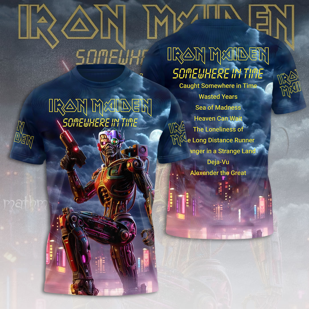 Iron Maiden Horror 3D T-Shirt