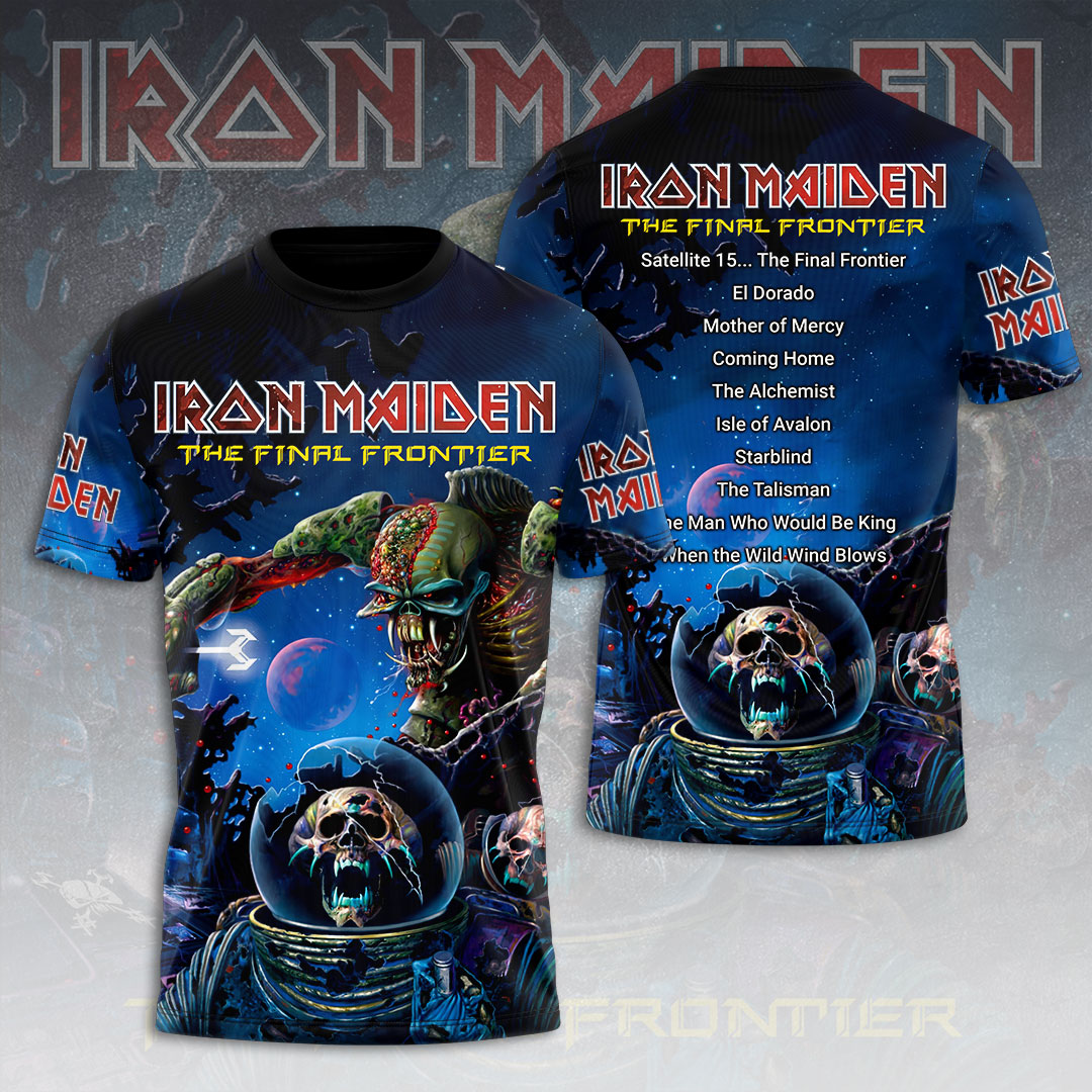 Iron Maiden Battle 3D T-Shirt