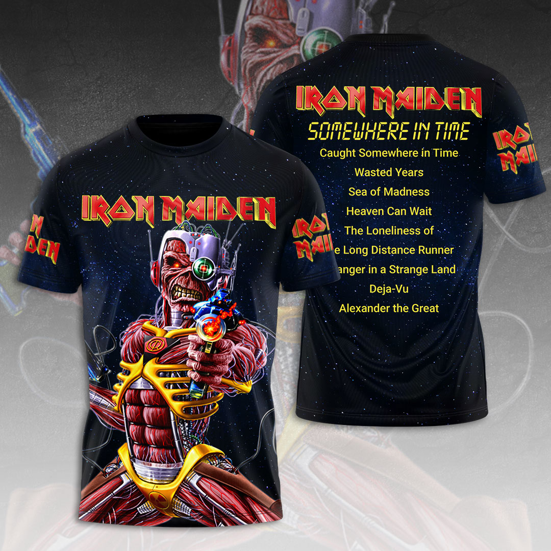 Iron Maiden Armor 3D T-Shirt