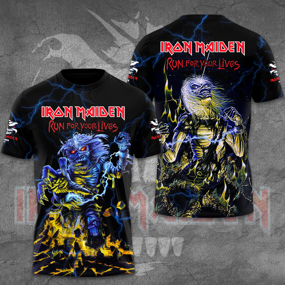 Iron Maiden Cyborg Eddie 3D T-Shirt