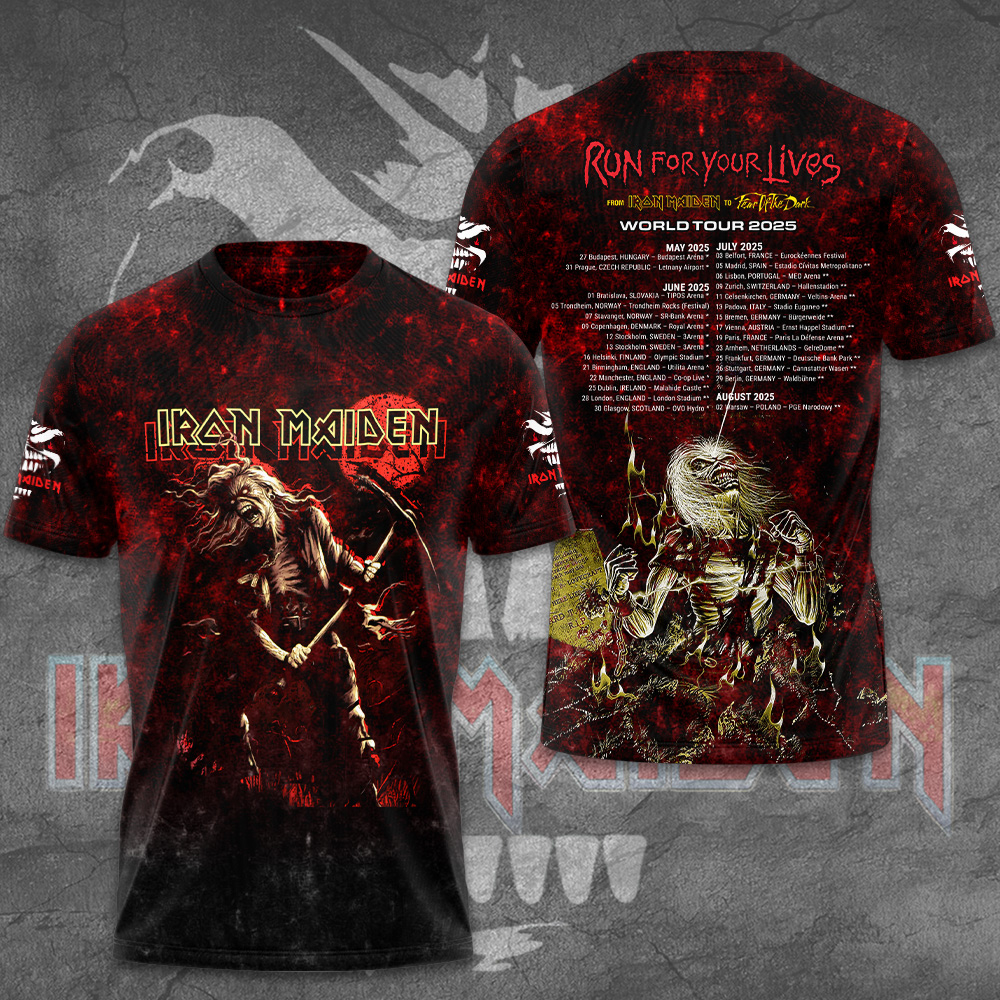 Iron Maiden Inferno 3D T-Shirt