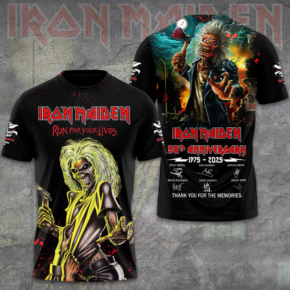 Iron Maiden Devil Mascot 3D T-Shirt
