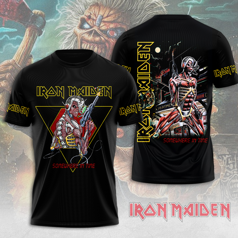 Iron Maiden Gothic 3D T-Shirt