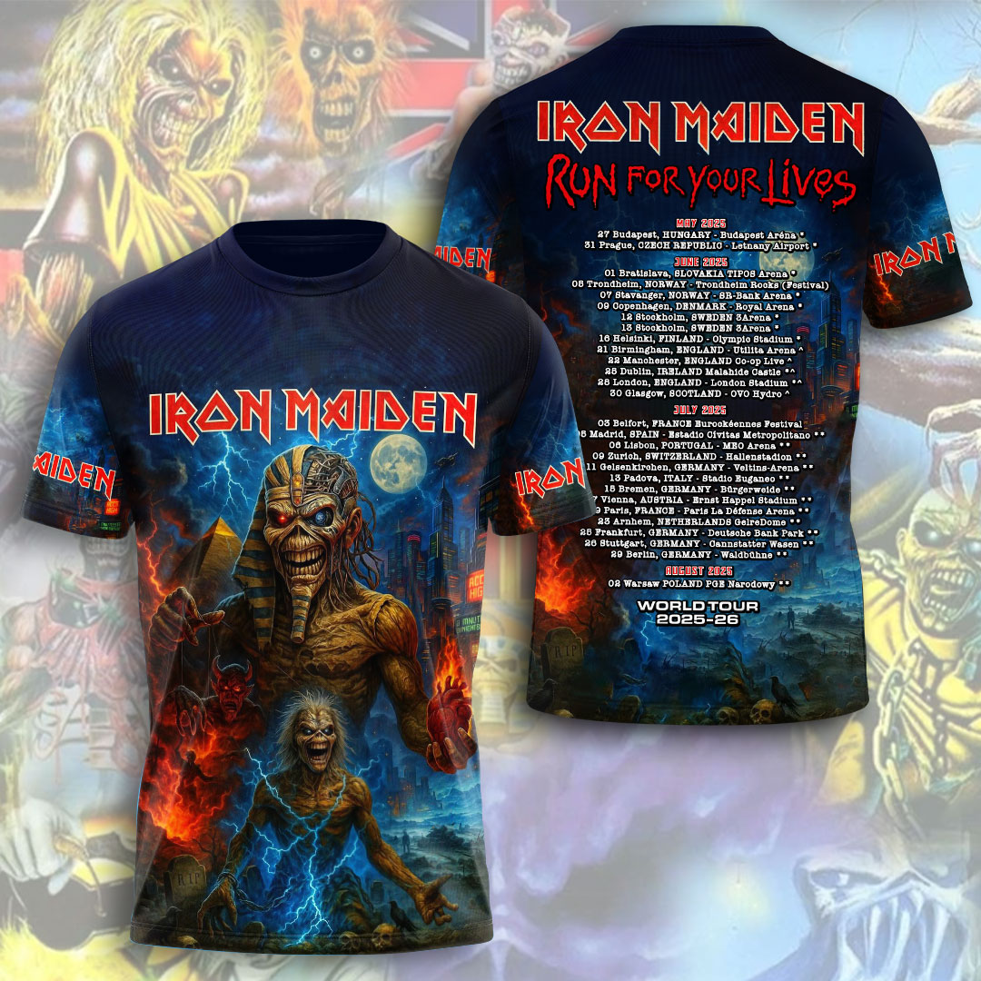 Iron Maiden Soldier 3D T-Shirt