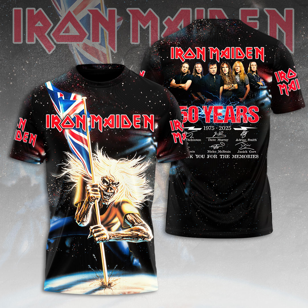 Iron Maiden Fan Art 3D T-Shirt