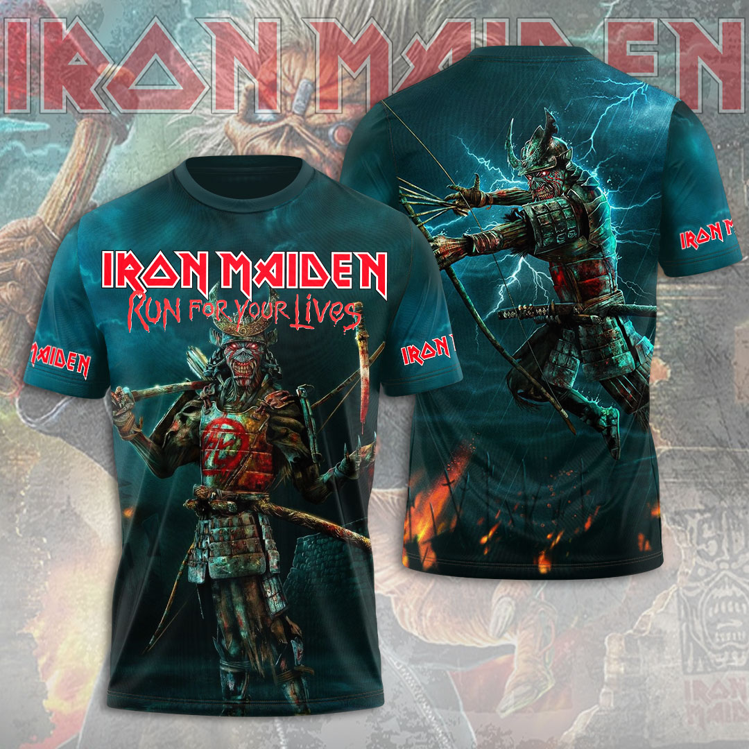 Iron Maiden Fan Design 3D T-Shirt