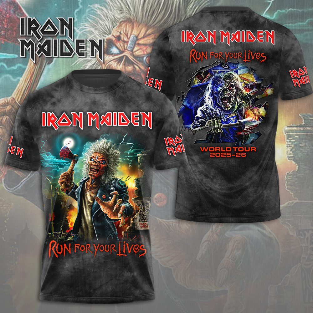 Iron Maiden Limited Edition 3D T-Shirt