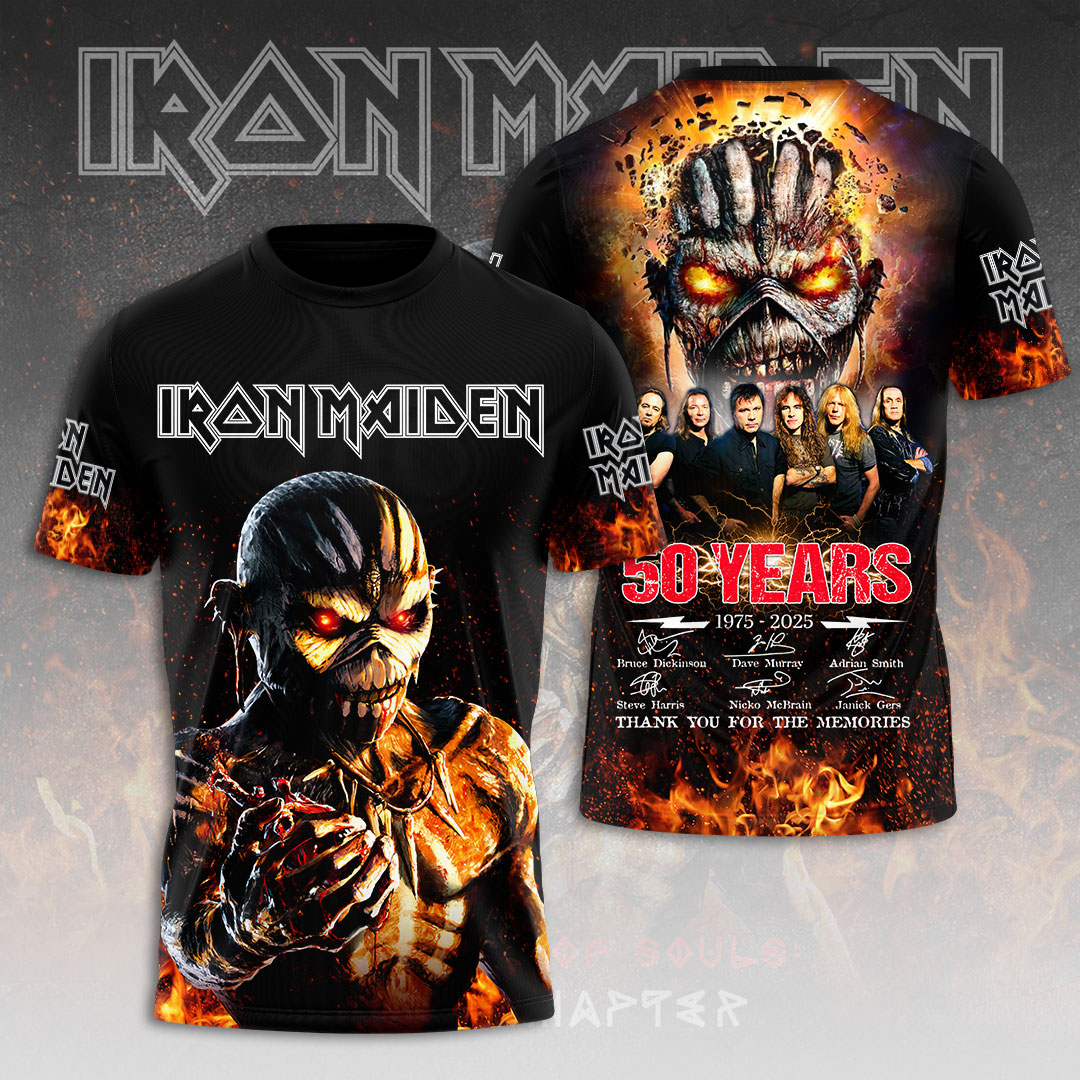 Iron Maiden Metalhead 3D T-Shirt