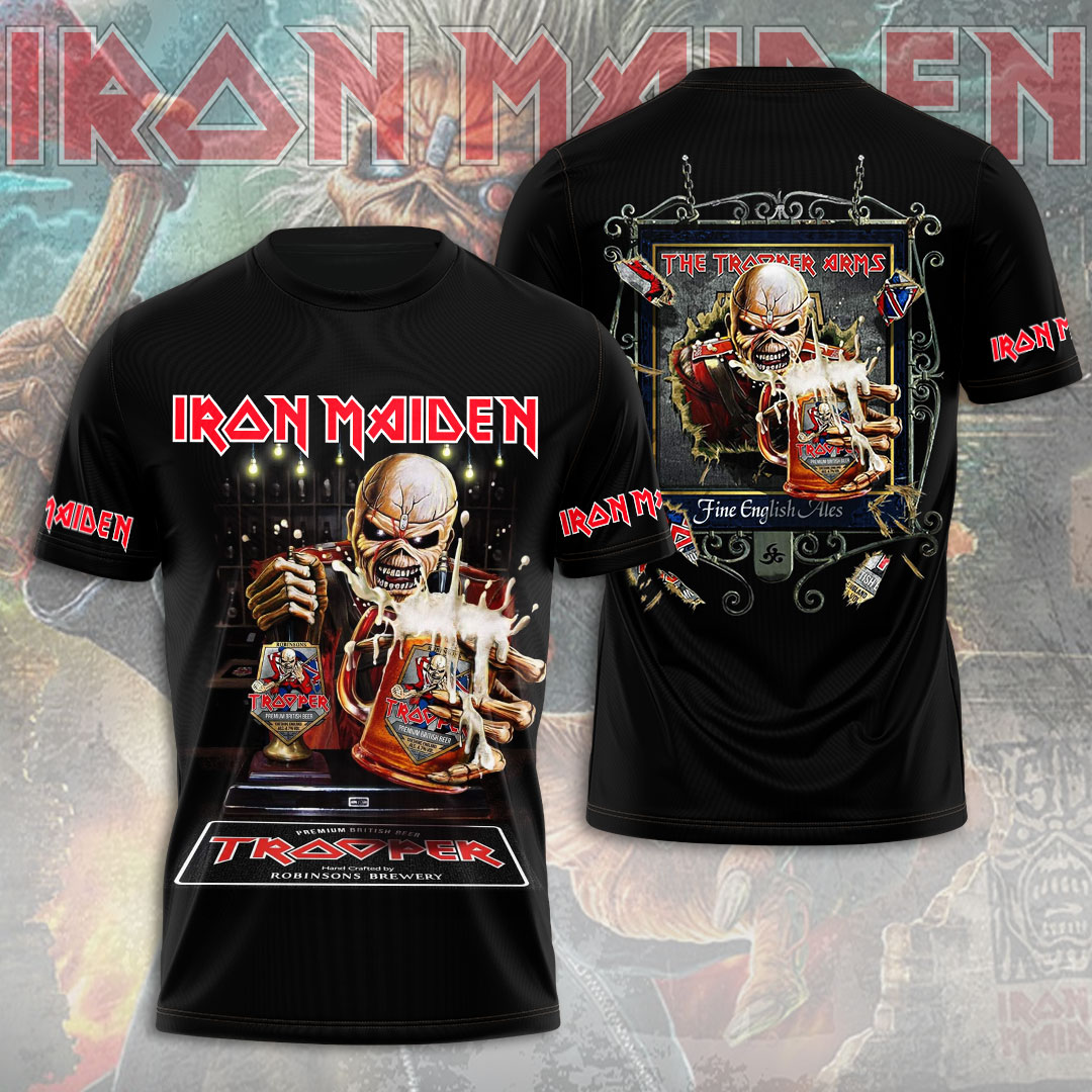 Iron Maiden Stage Attire 3D T-Shirt
