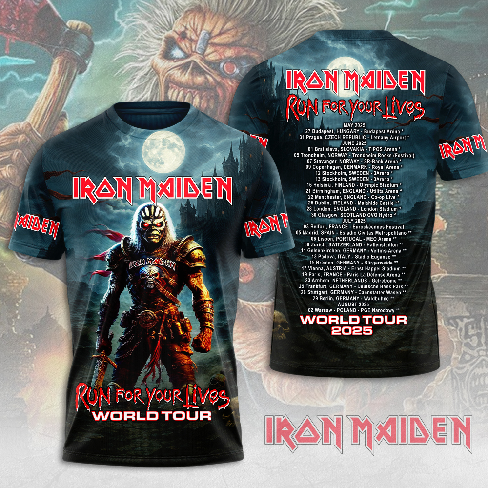 Iron Maiden Anthology 3D T-Shirt
