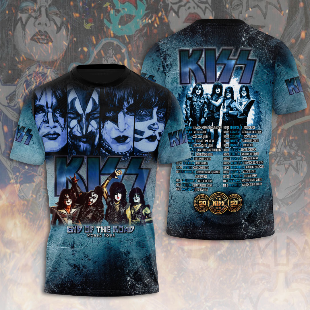 Kiss Gene Simmons Live Tour T-Shirt Demon Energy Edition