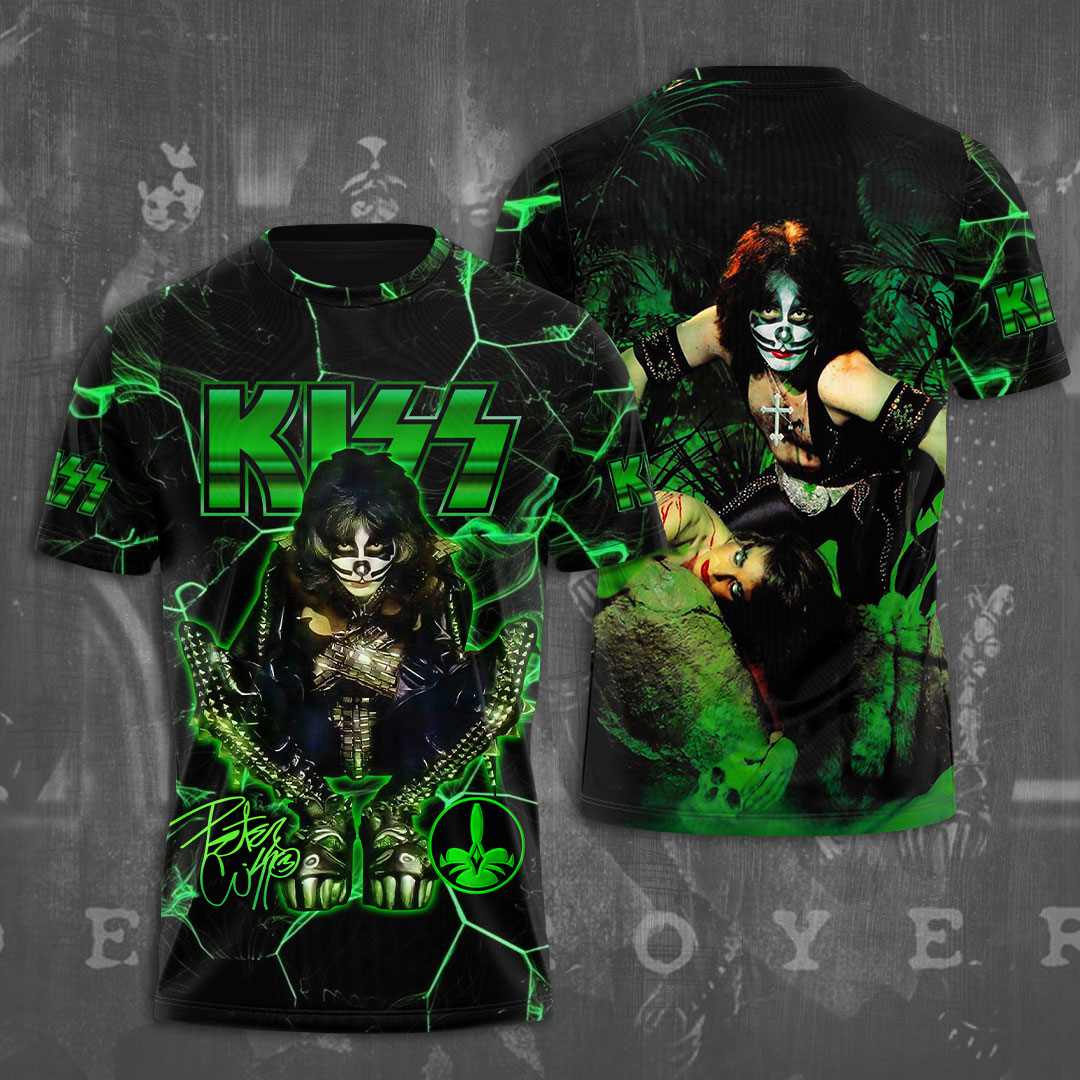Kiss Green Stage Legend T-Shirt The Originals Edition