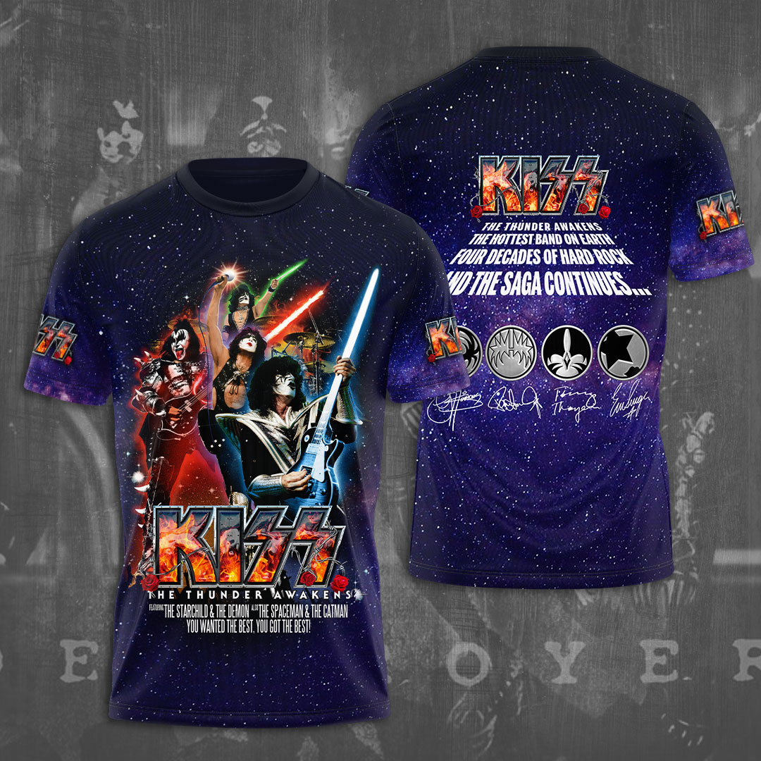 Kiss Star Saga Convention T-Shirt Galactic Collector Edition