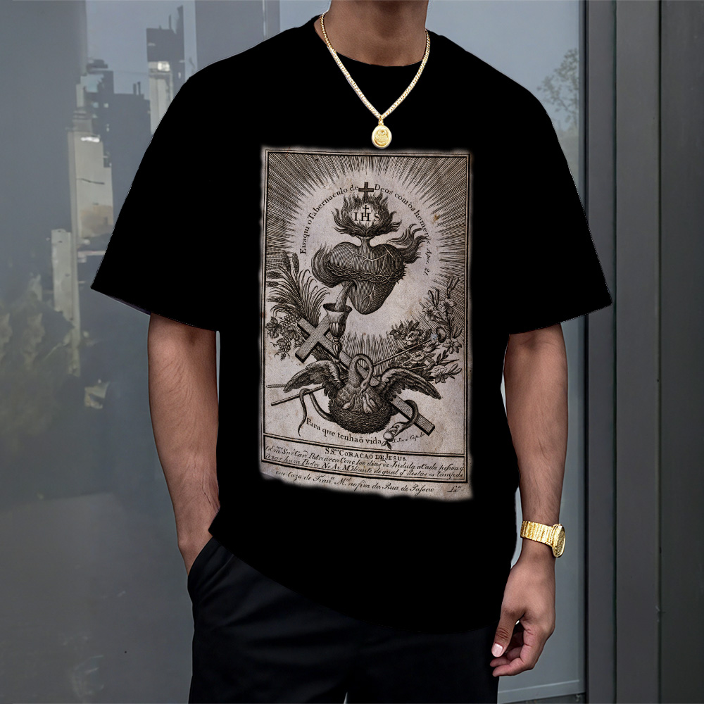 Sacred Heart Of Jesus 3D Shirt