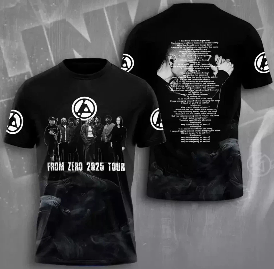 Linkin Park From Zero 2025 Tour 3D T-Shirt