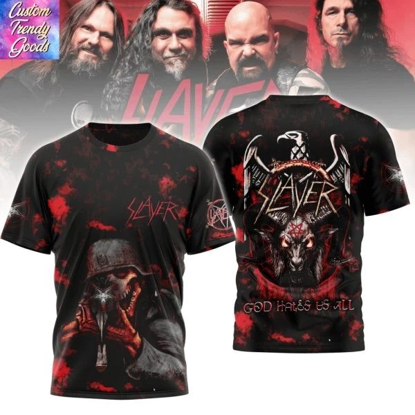 Slayer God Hates Us All 3D T-Shirt