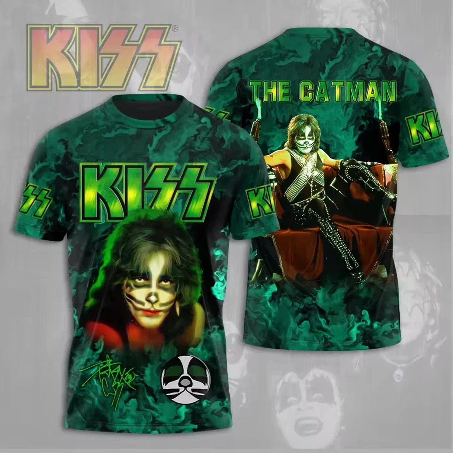 New Kiss Band Word Tour 3D T-Shirt All Size S To 5Xl