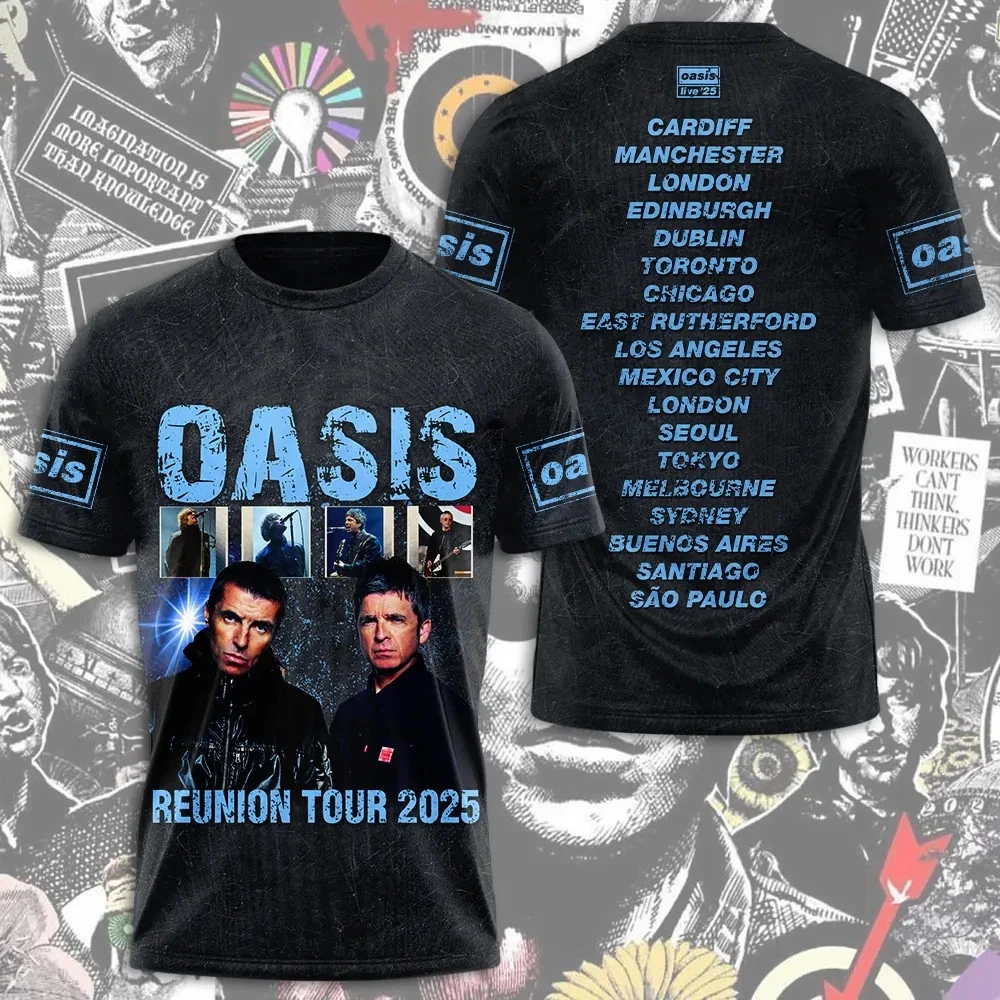 Oasis Live 25 Tour T-Shirt