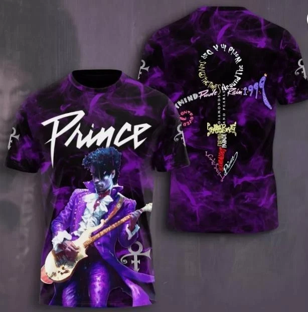 Prince Singer Hot Shirt 3D