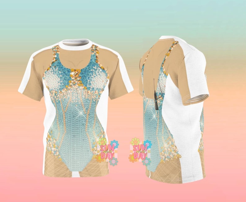 Blue And Gold Eras Bodysuit Tshirt