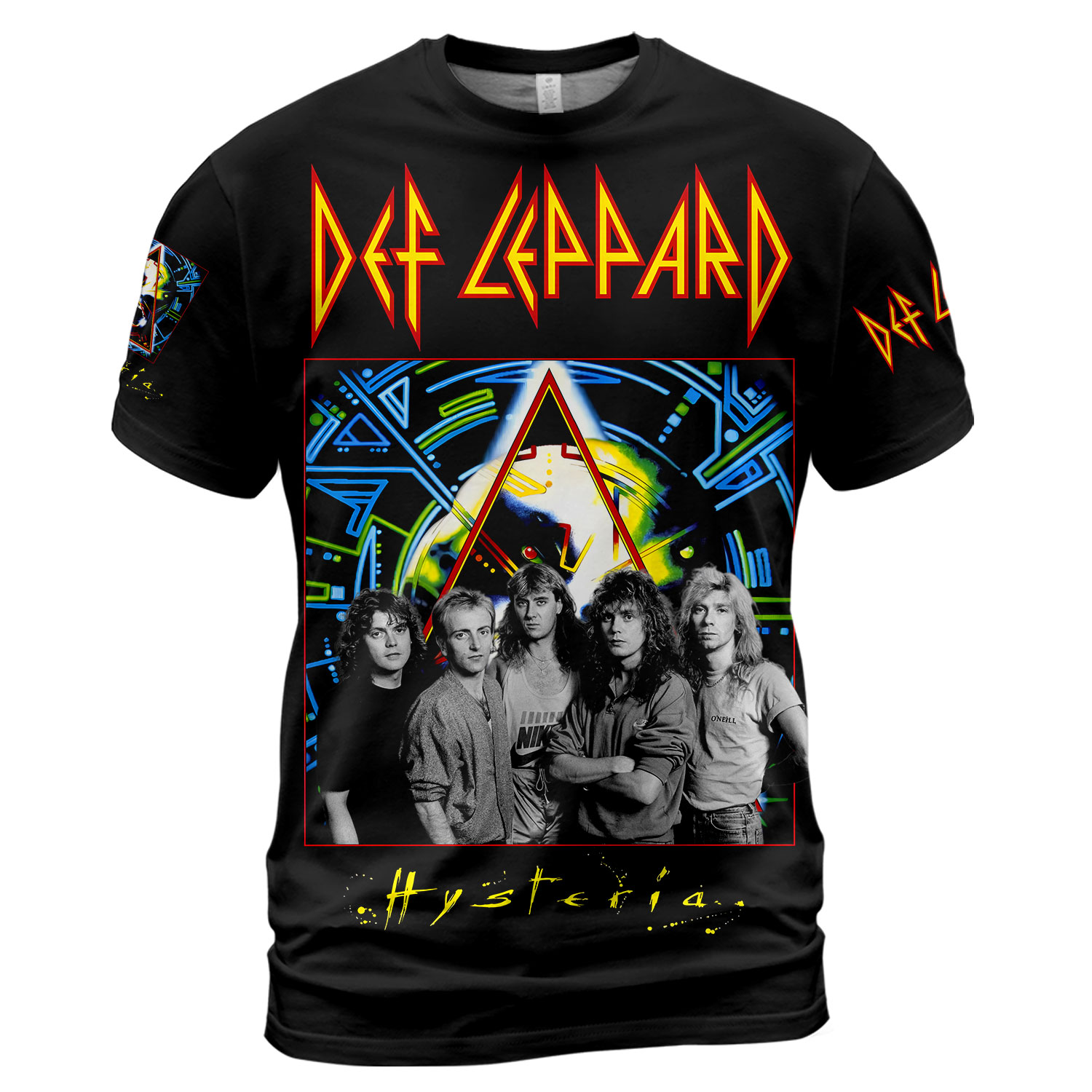 Def Leppard Hysteria World Tour 1987-1988 Aop 3D T-Shirt