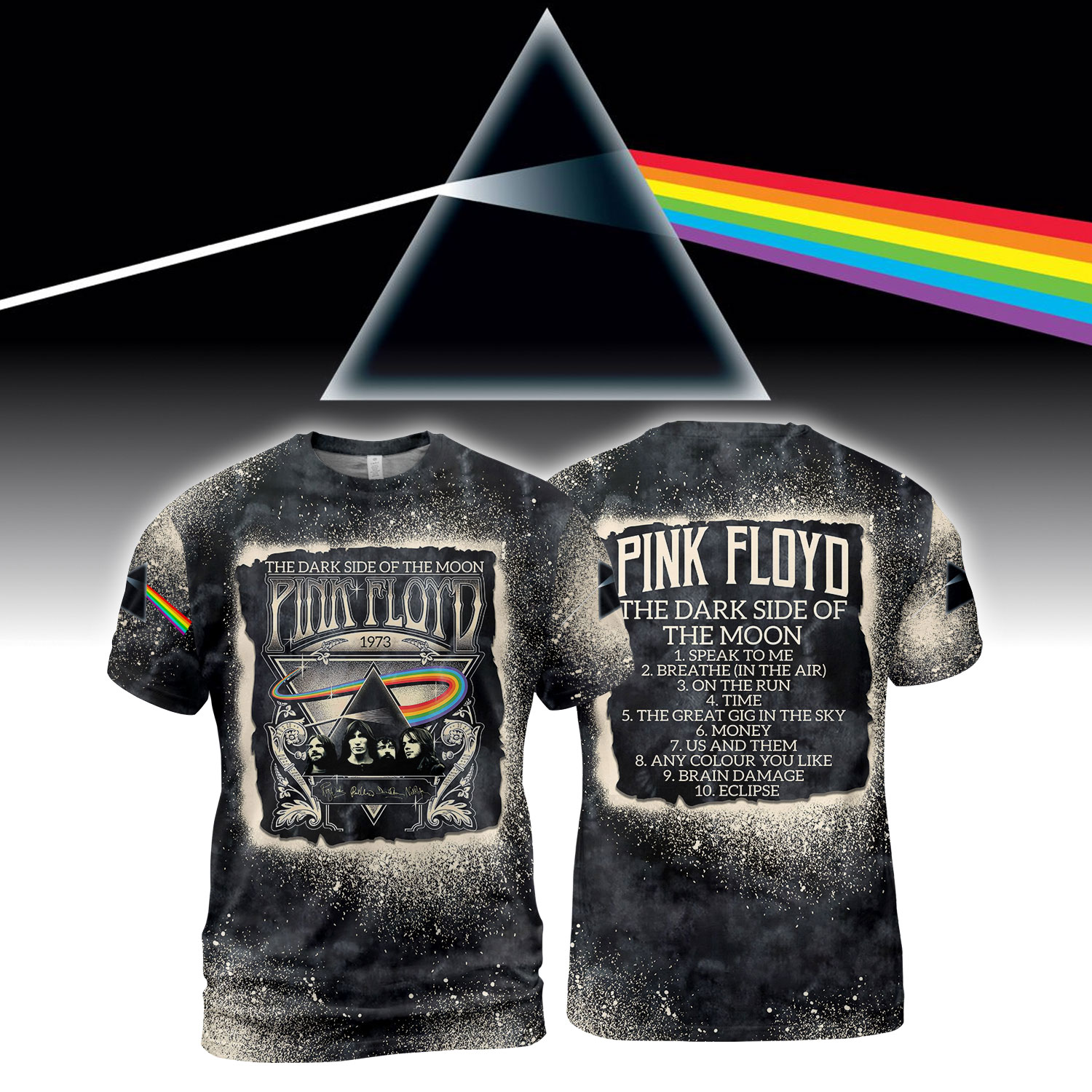 Pink Floyd Dark Side Of The Moon Album Shirt