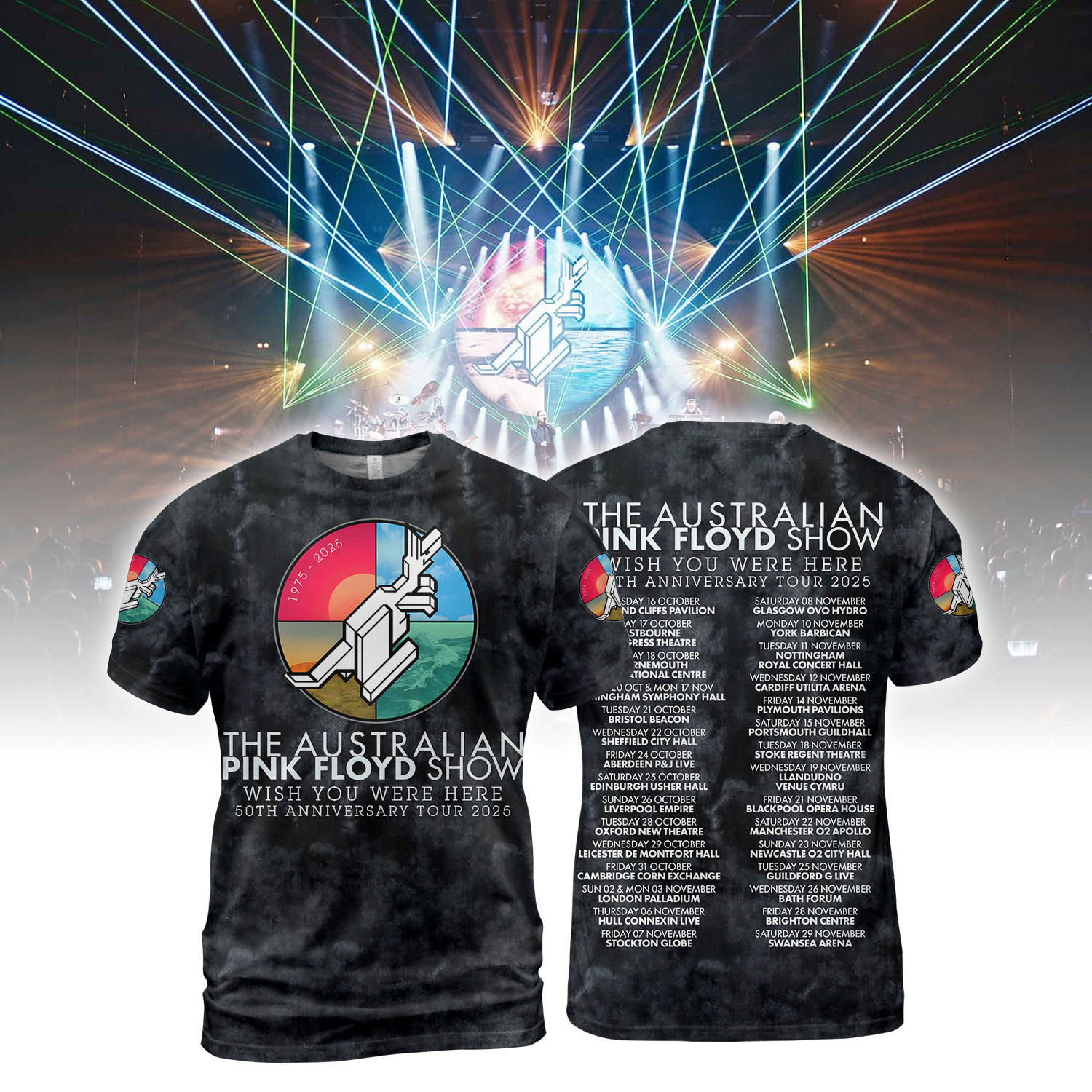 The Australian Pink Floyd Show 3D T-Shirt