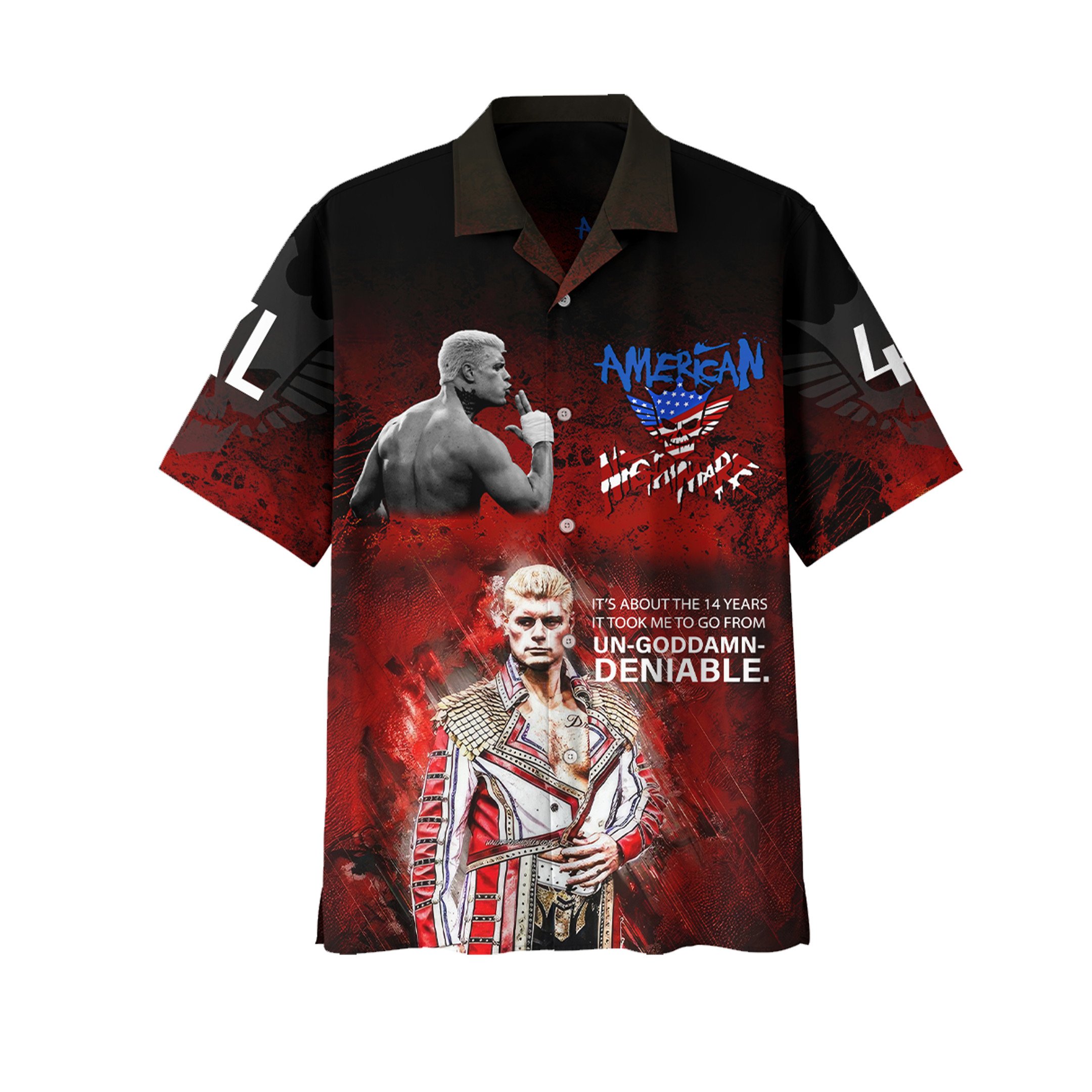 Nightmare Music Button Down Shirt