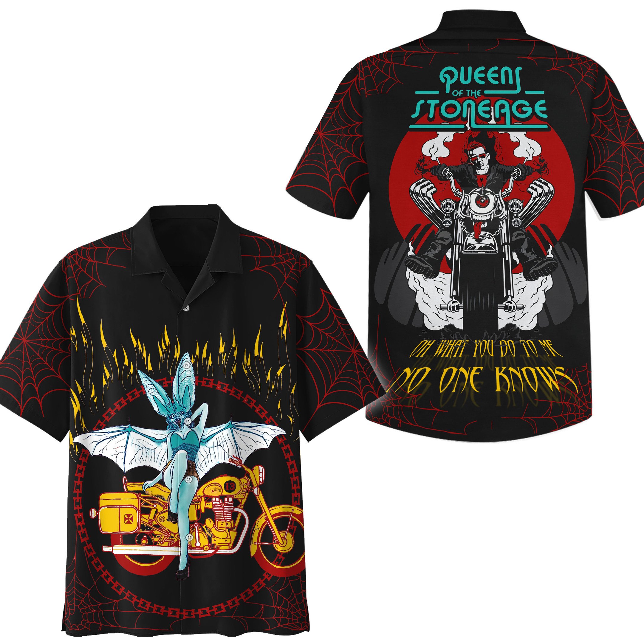 Queens Of The Stone Age Music Button Down Shirt