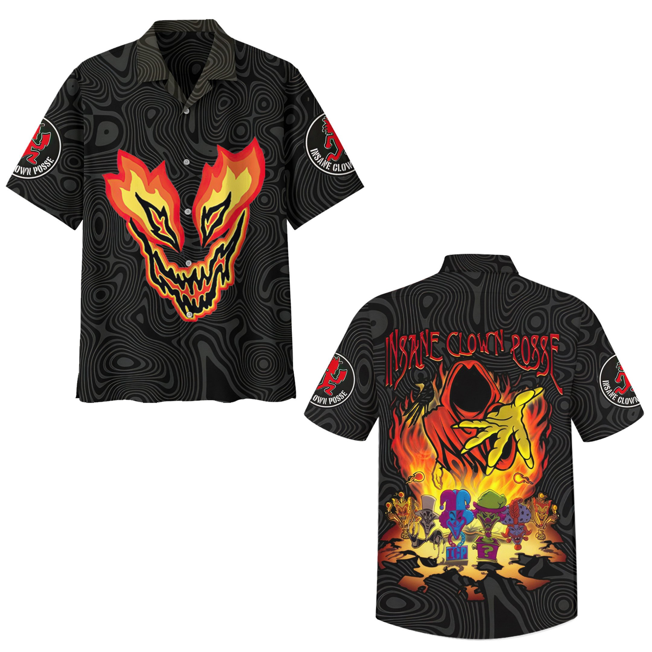 Insane Clown Posse Music Button Down Shirt