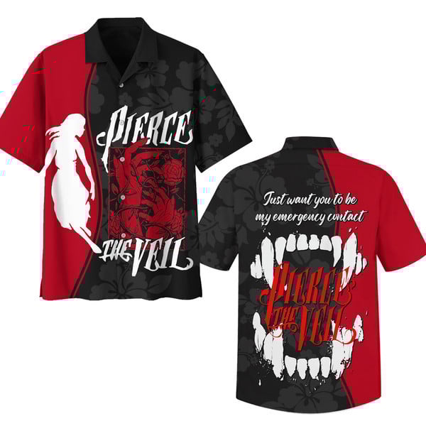 Pierce The Veil Music Button Down Shirt